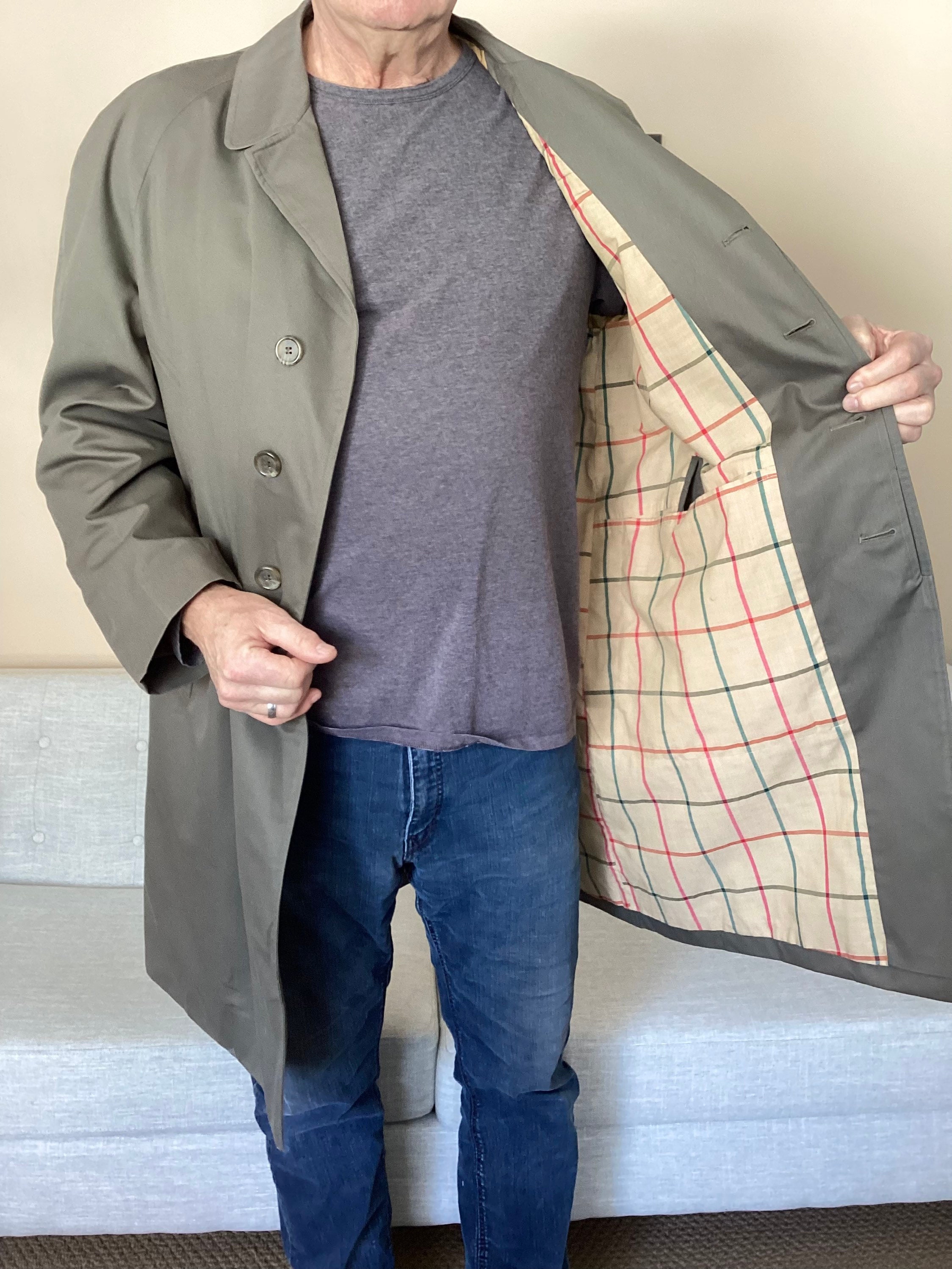 Vintage Mens Burberry Pimlico Car Coat LIKE NEW - Etsy