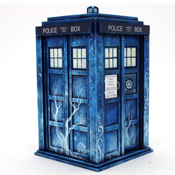 Doctor Who Tardis Wood Box