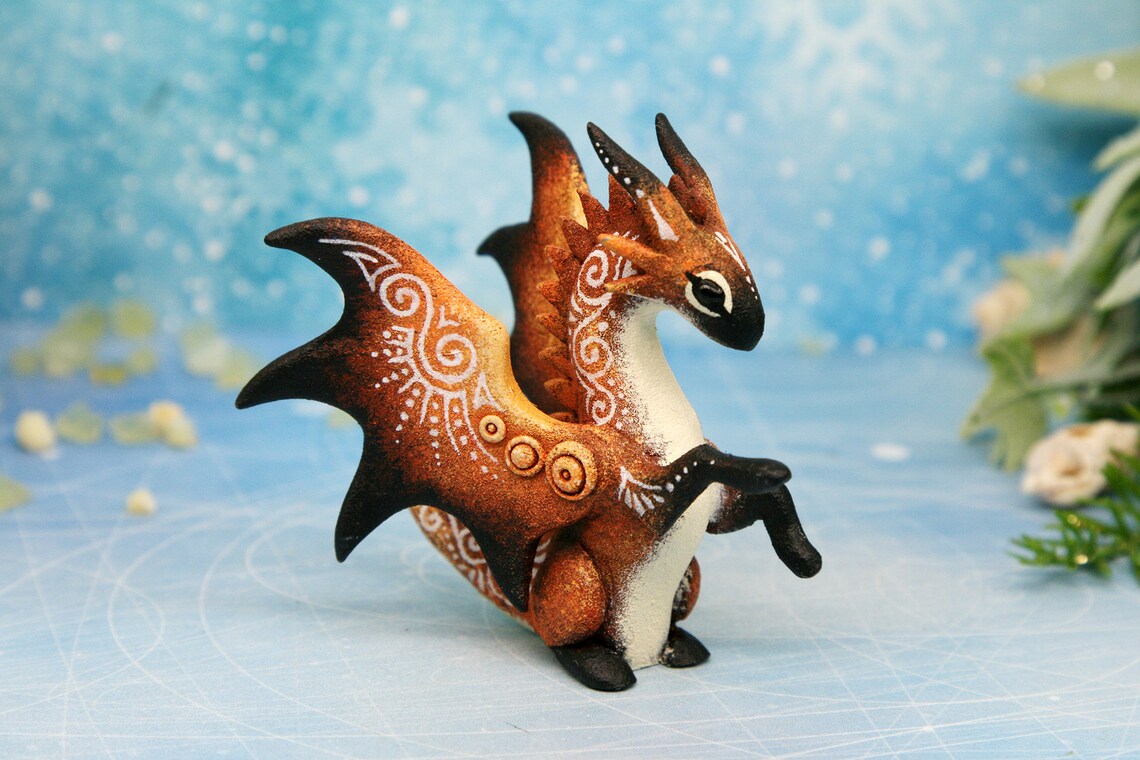 modeling clay figurines