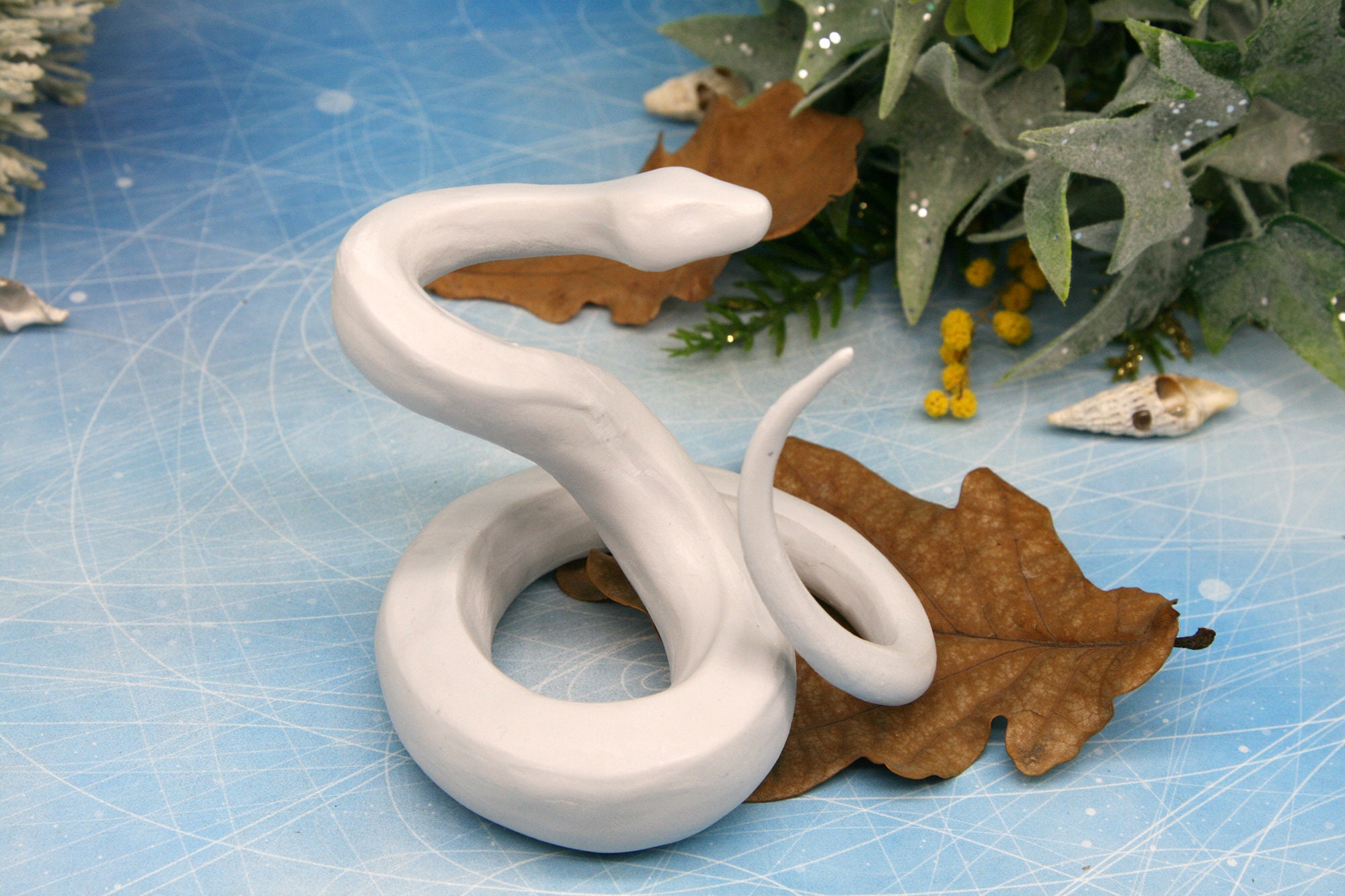 PREORDER Paintable Snake Reptile Terrarium Decor Figurine Etsy