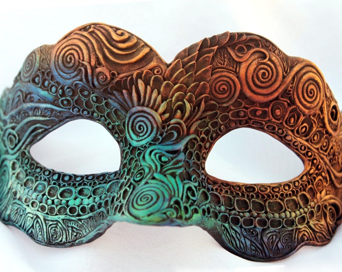 Autumn Light Mask Costume Halloween Hand Sculpted Etsy