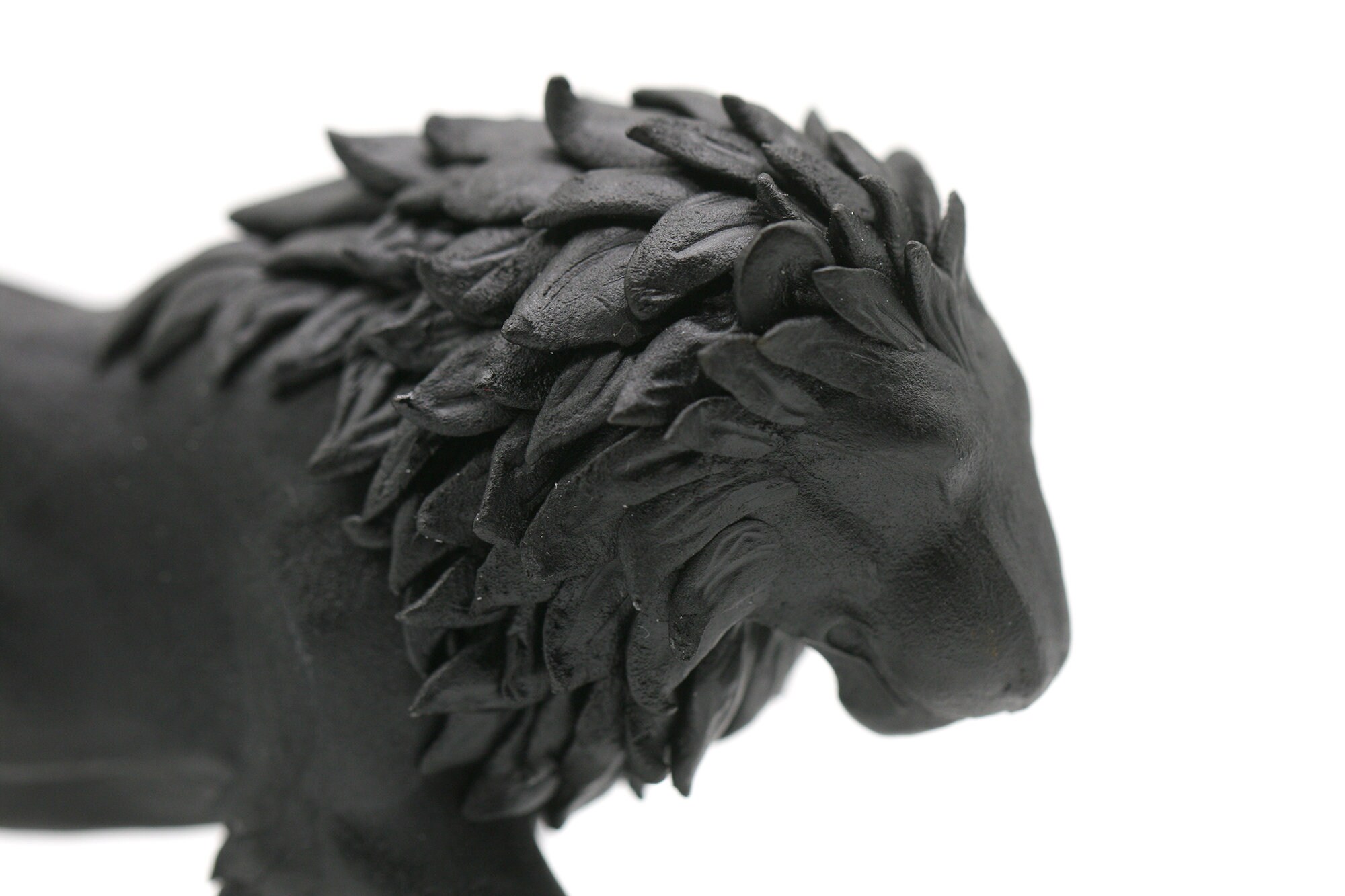 Delivery time extended Black Lion Statue Etsy
