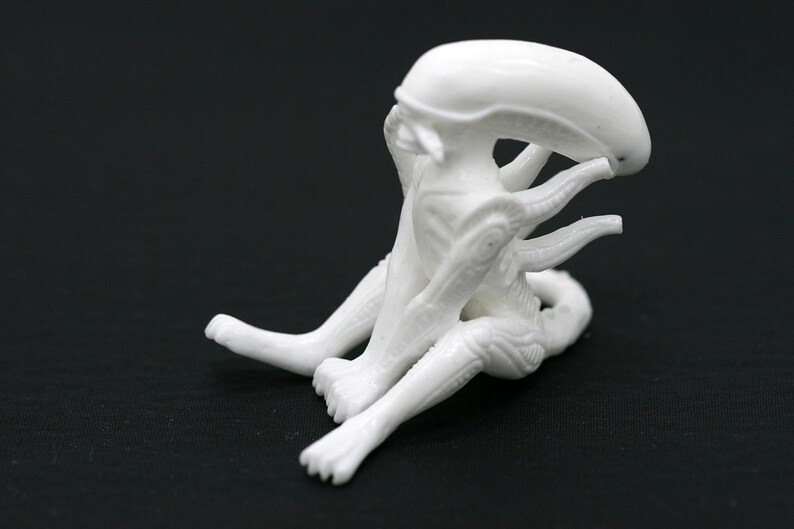 White Xenomorph Alien Movie HR Giger Biomechanical Aliens Etsy
