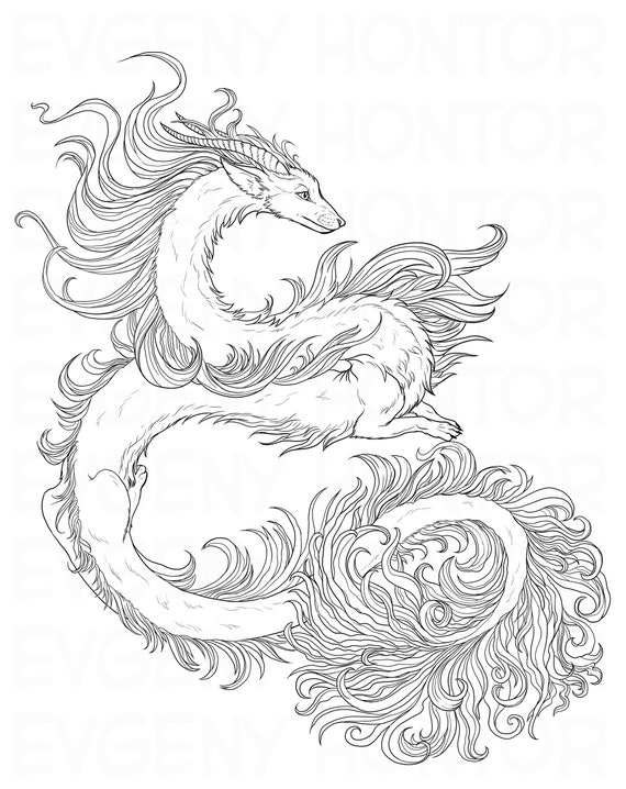 dragon coloring book dragon coloring book