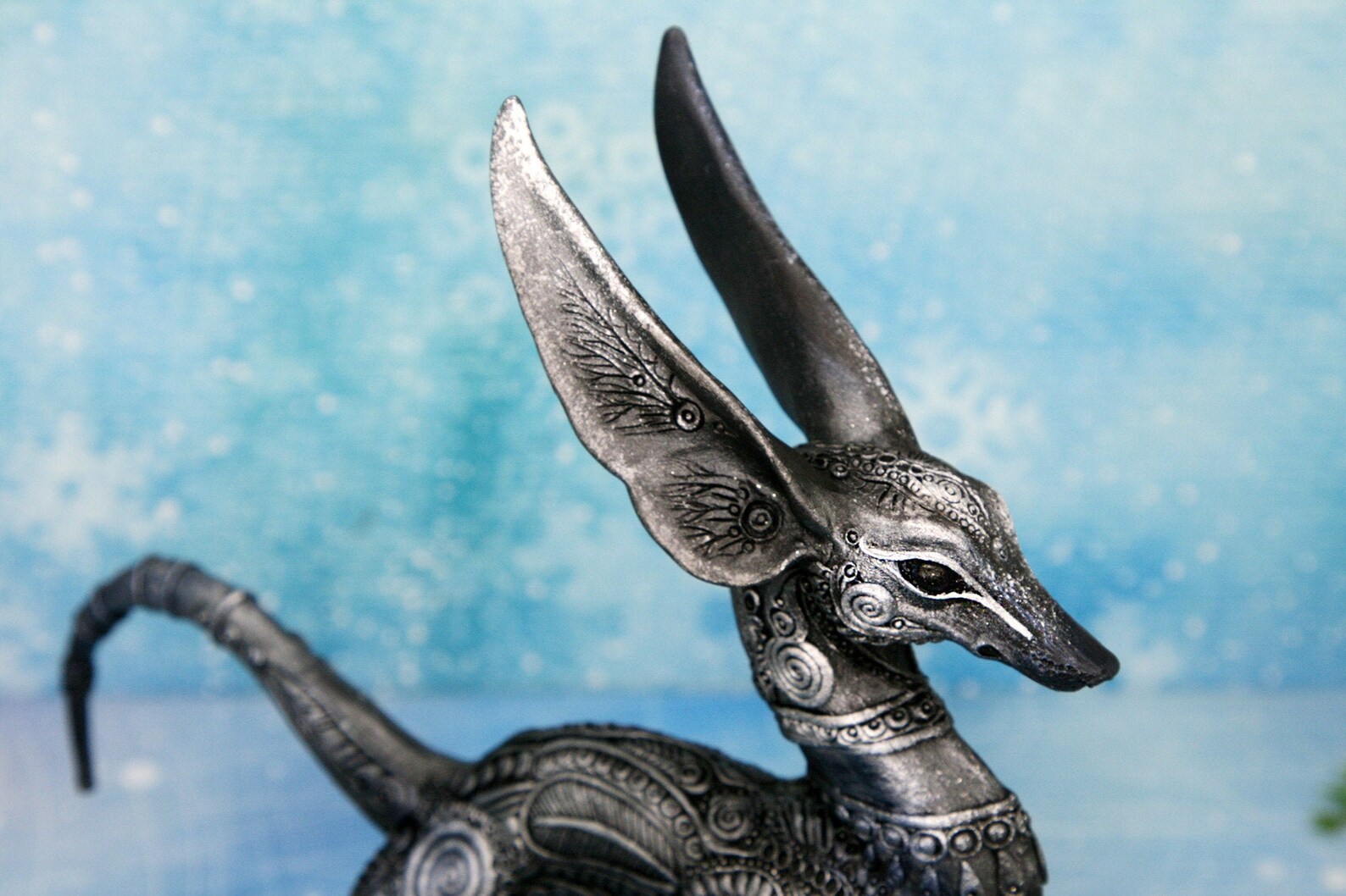 Anubis Statue Dog Sculpture Egyptian God Ancient Egypt Etsy