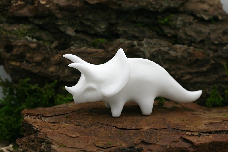 triceratops clay