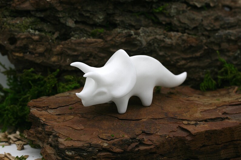 triceratops clay