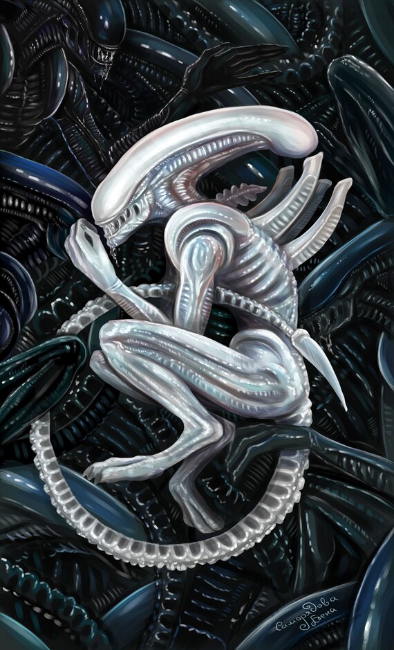 albino xenomorph