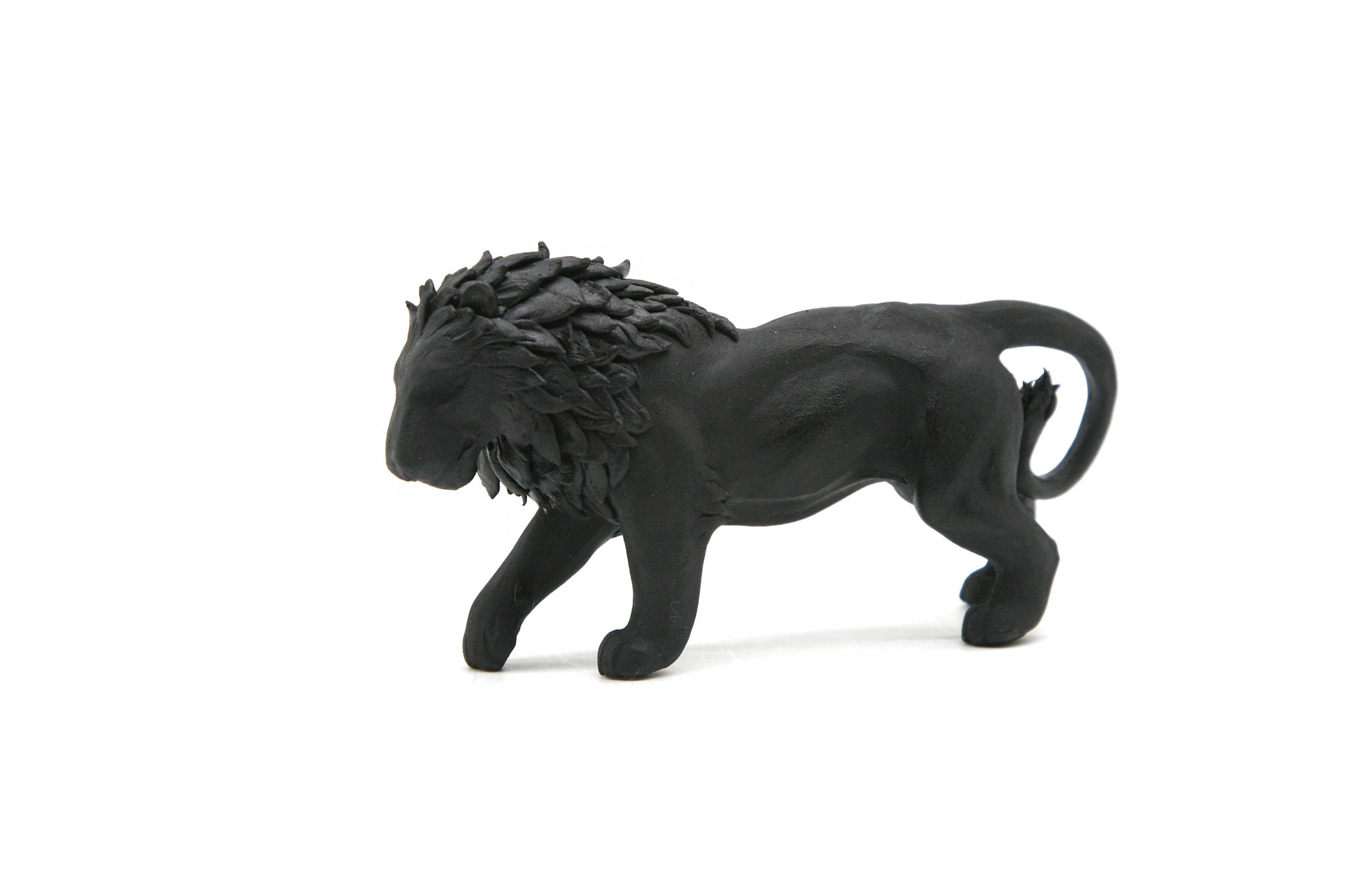 Delivery time extended Black Lion Statue Etsy