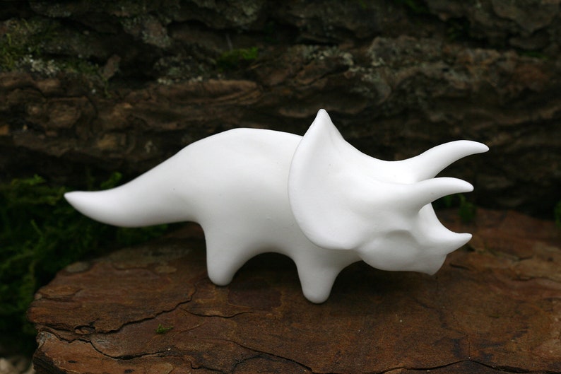 triceratops clay