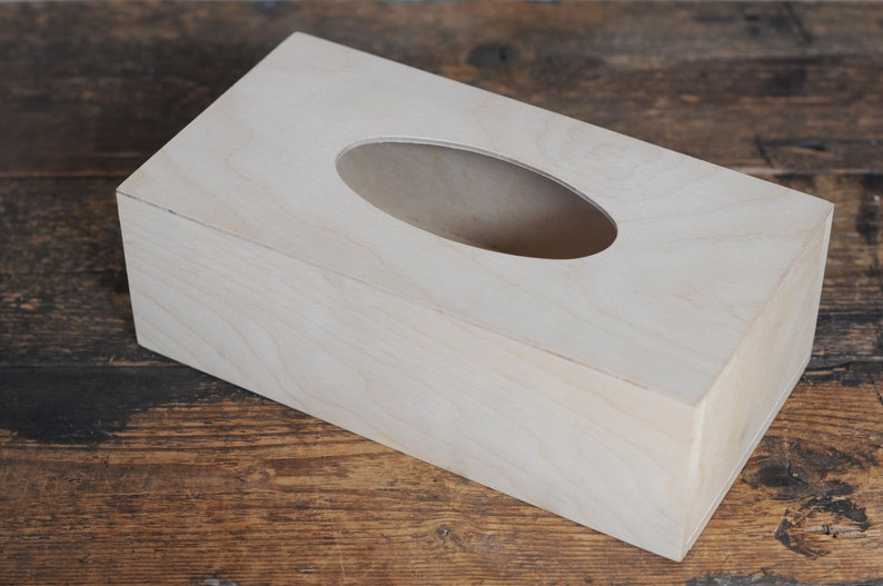 Tissue box, very good quality wood, wooden box for the tissues image 6