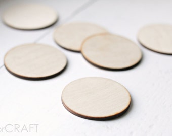 5cm wooden circles, natural wood unpainted, DIY, make your own jewelry, jewelry supplies, ready to decorate, wooden supplies, make jewellery