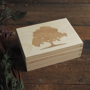 Boîte en bois personnalisée pour impressions 10 x 15, album photo en bois de haute qualité avec graveur personnalisé, peint et gravé ou vierge