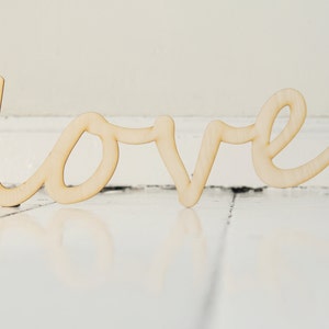 37cm wooden lettering LOVE, natural wood, ready to decorate, wooden decor, natural wood, unfinished wood, unpainted, wall sign, wedding sign