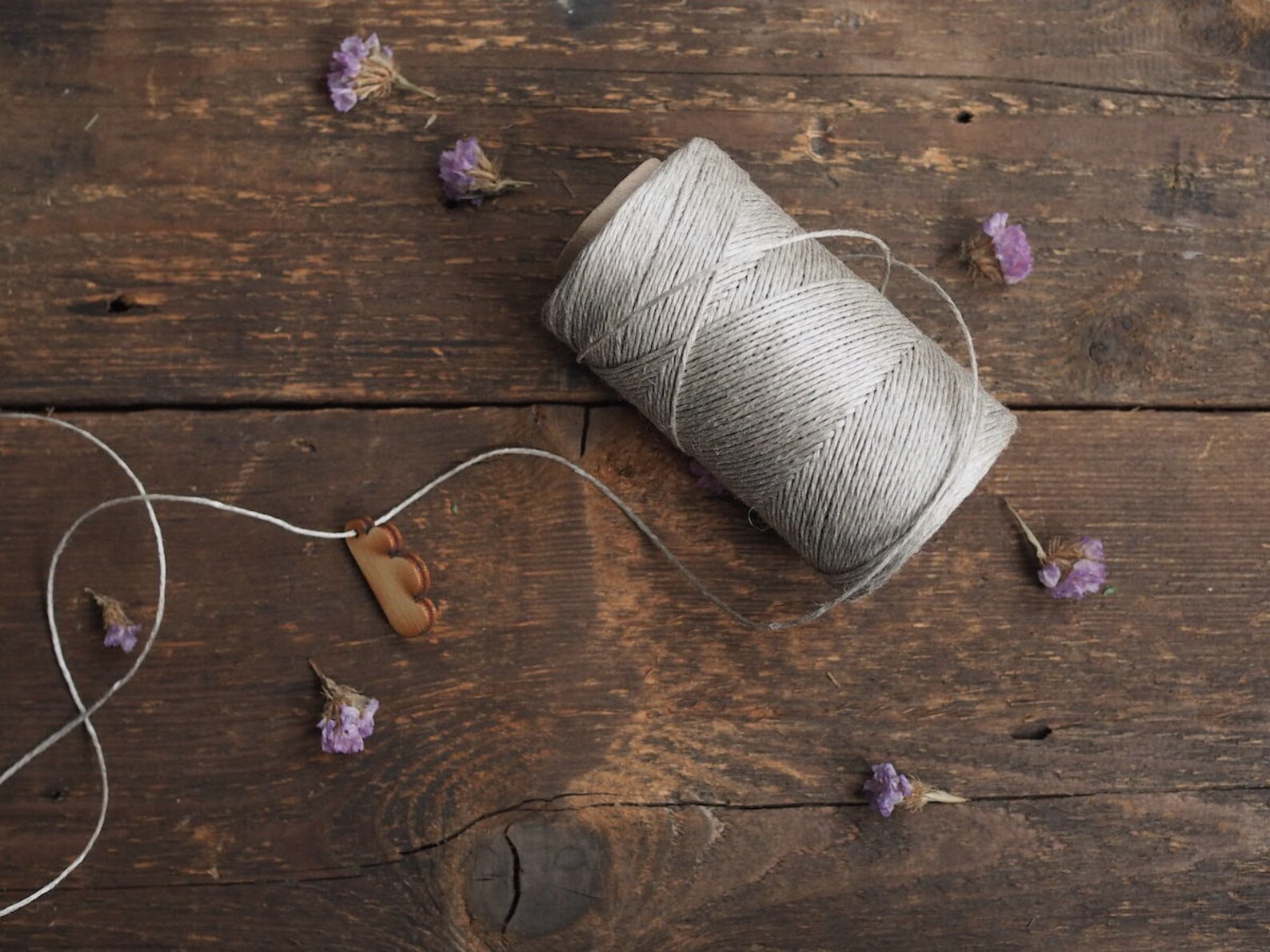 Spool of Twine String Natural Twine Thread Tag Thread Etsy
