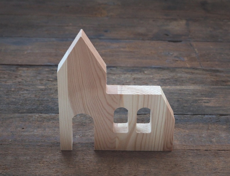 small house figurine
