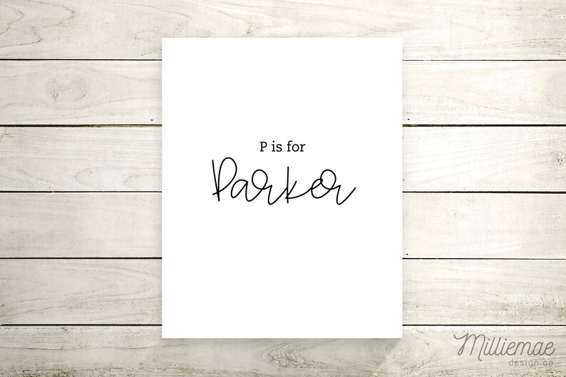 Custom Name Wall Art / Nursery Wall Art / Personalized Name - Etsy