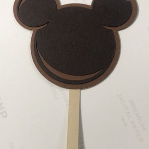 Mouse Ice Cream Bar Scrapbooking Cardmaking Die Cut Embellishment