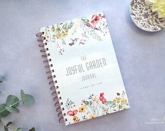 Garden Journal | Gardening Journal Spiral Notebook, Keepsake Journal, Spiral Journal, Flower Journal, Summer Journal