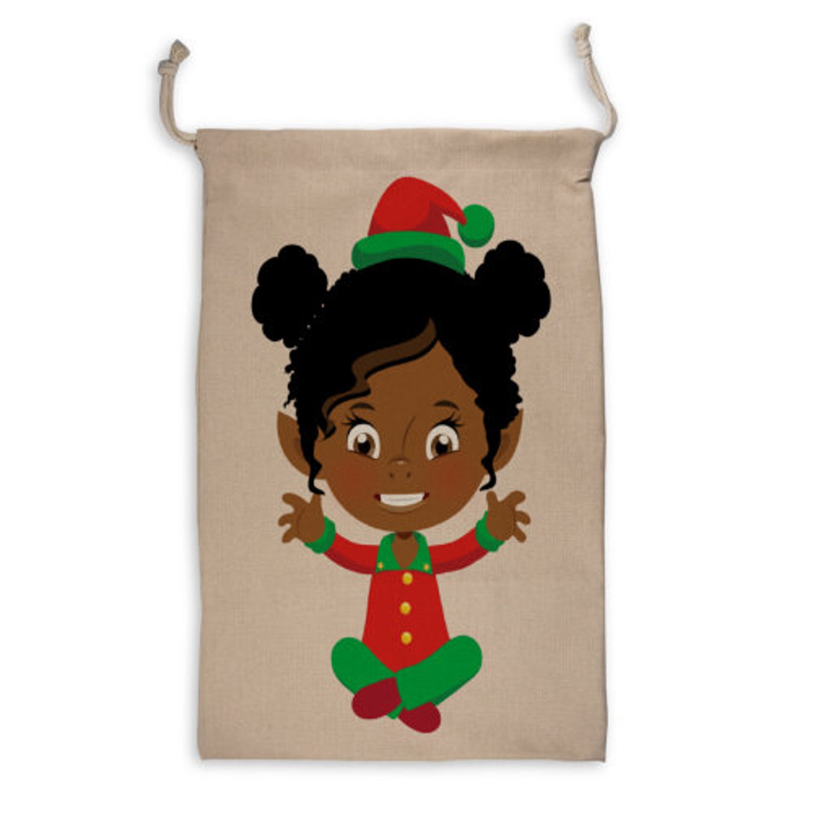 African American Elf on a Shelf Gift BagBoy Girl ElvesBlack Etsy