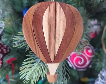 BALLOON HOT AIR Christmas Ornament.  Let your imagination soar!