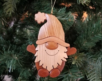 GNOME, ELF, TROLL.."Olaf" Christmas ornament. A miniature work of art, to trim their holiday tree. New for 2022!