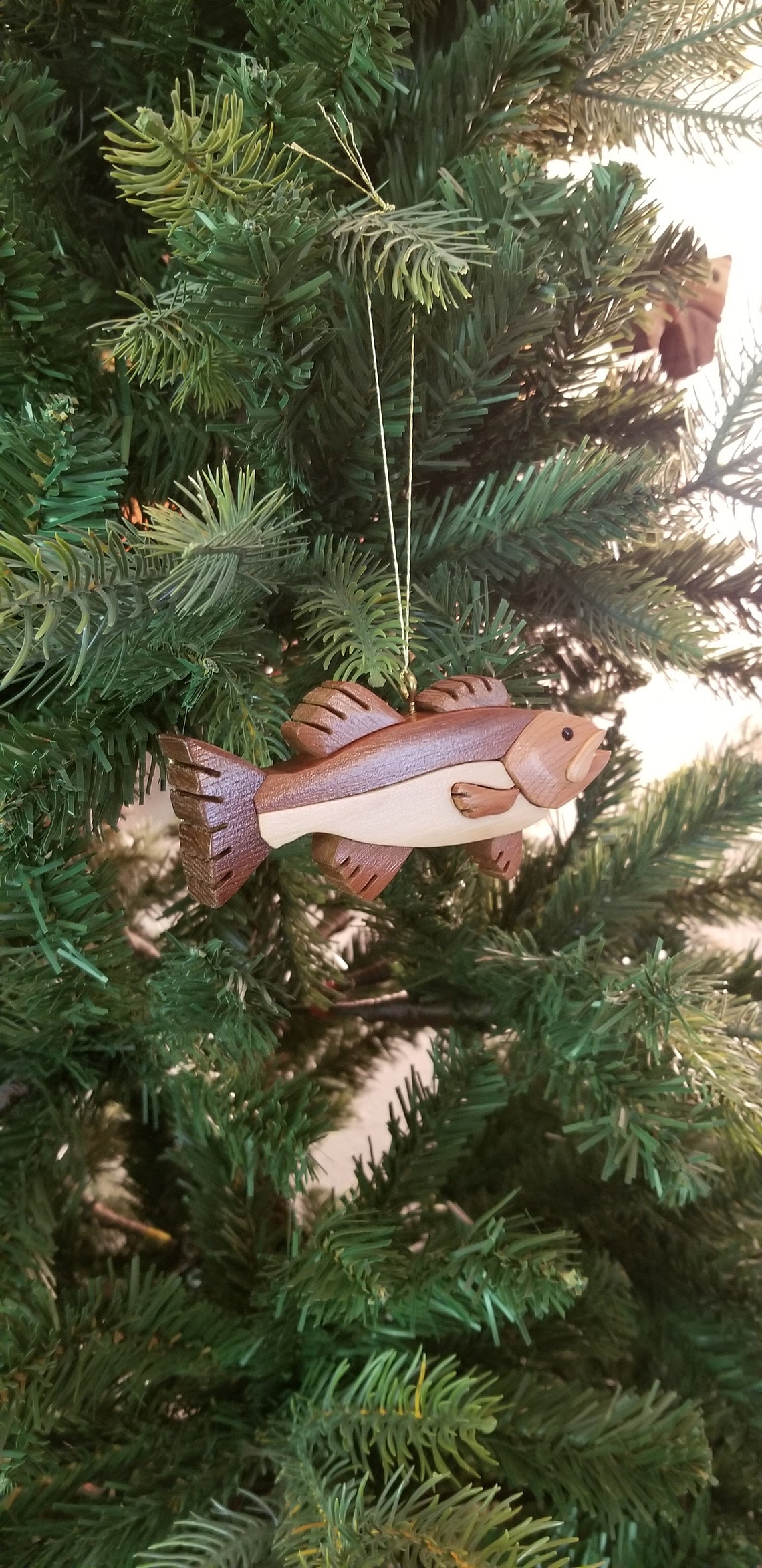 BASS Christmas Ornament. for the Fisherman in You Life. Etsy