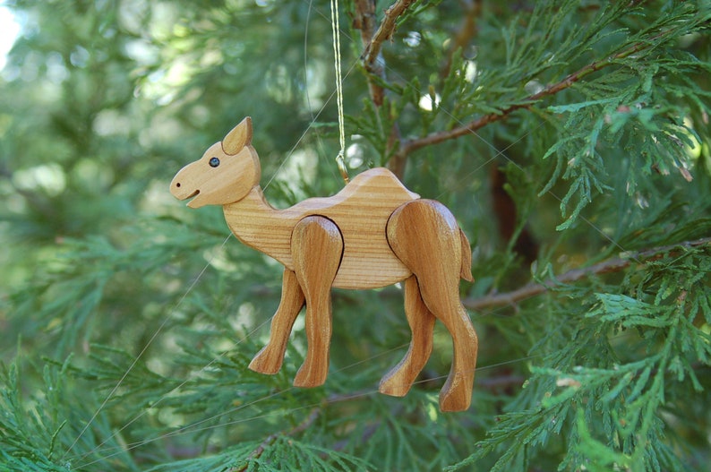 CAMEL Christmas Ornament. Cute and whimsical. image 2