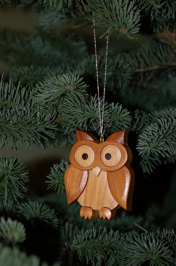 OWL CHRISTMAS ORNAMENT Wood Carving. Owls Are A Traditional Etsy image 0 - OWL CHRISTMAS ORNAMENT Wood Carving. Owls Are A Traditional Etsy