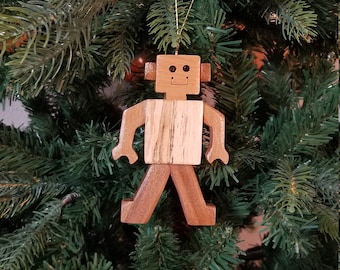 ROBOT CHRISTMAS  ORNAMENT -  For anyone who likes machines or computers.