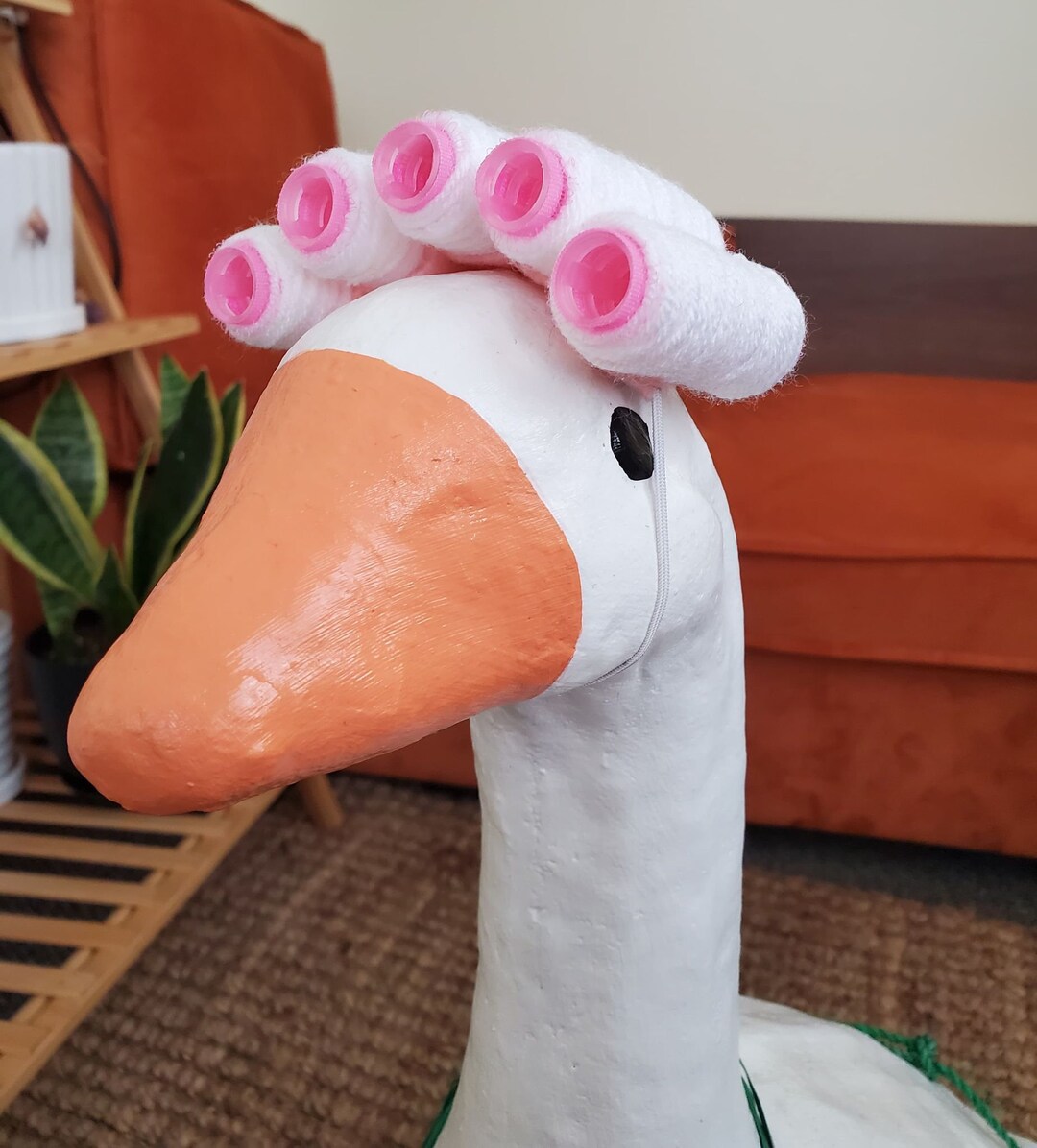 Pink Goose Wig Curlers Etsy