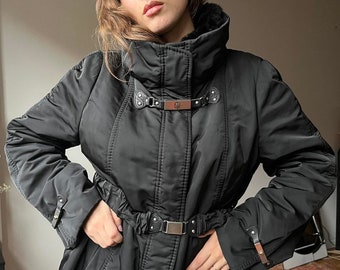 Cyclist Vintage Leather Jacket Coat 1940s German 40s Ruhr Zipper