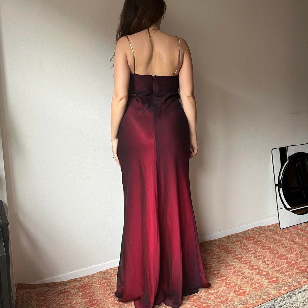 strapless open back dress Red Tulle Lace Off Shoulder Short Prom Dress, Red Homecoming Dress – shopluu main image 0