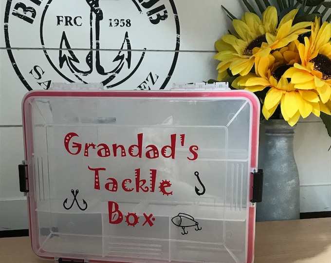 Personalised Tackle Box