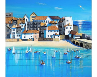 St Ives by Carolyn Tyrer - Limited Edition Print