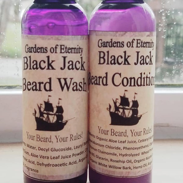 Black Jack Beard Wash or Conditioner