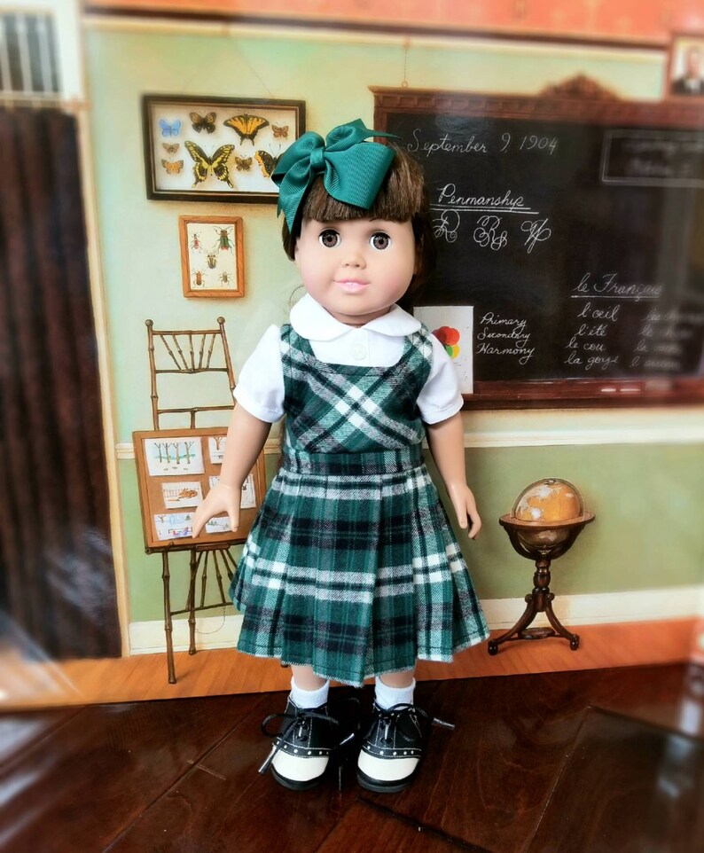 School Uniform Fits 18 Doll Doll School Uniform Doll Etsy