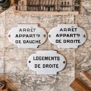Plaque émaillée Bureau - Maison/Déco/La Déco - le-grenier-vintage