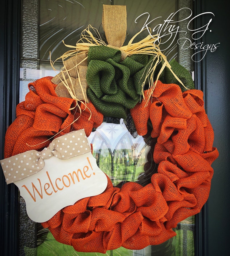 Fall Wreath Etsy
