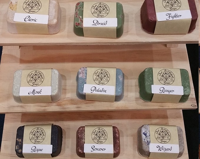 Create-Your-Character RPG Themed Soap Trio