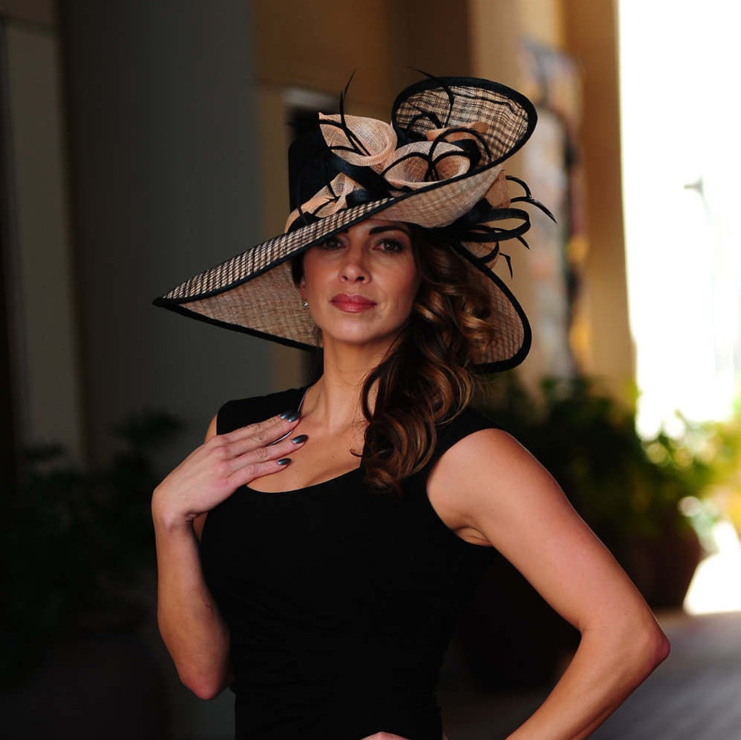 ladies black dress hats Wide Brim Ladies Black Dress Hats I Was Deep In My Hat Appreciation Era A  Few