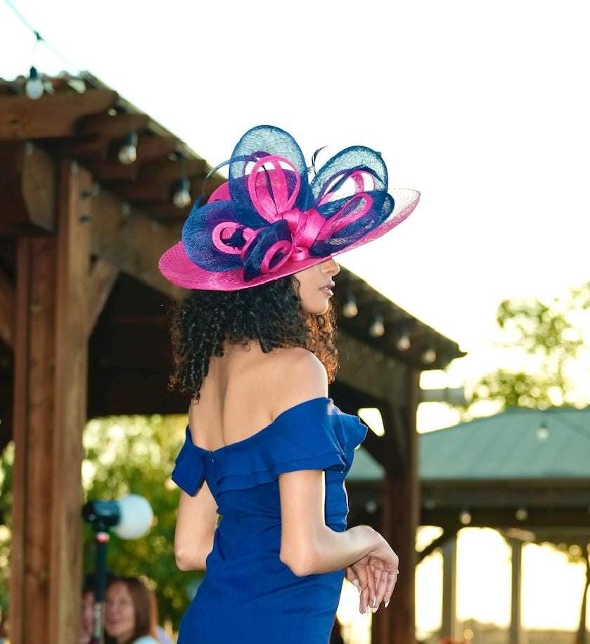 READY TO SHIP!2024. Fuchsia Hat. Hot Pink Hat. Kentucky 