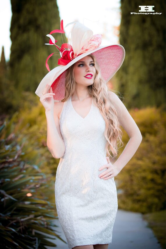 knee length dresses for ladies FORBUSITE Ladies Church Dress Hats main image 0