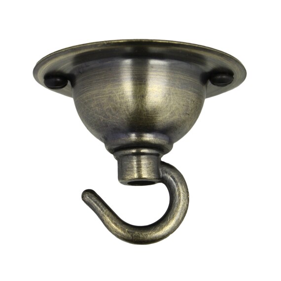 Vintage Brass Ceiling Hook For Pendant Light Suspend Lamp Etsy