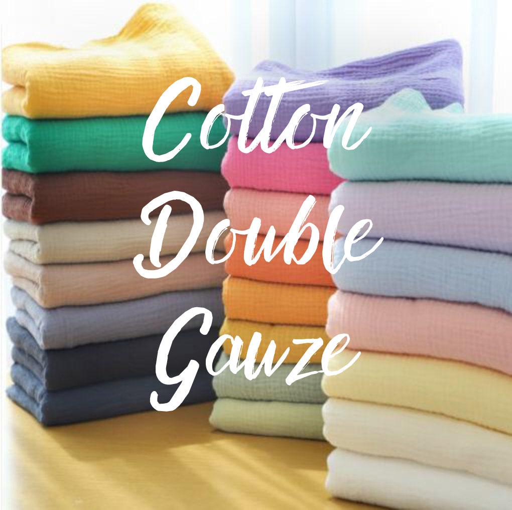 Crinkle Cotton Double Gauze - Baked Clay