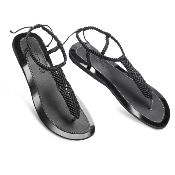 Ladies Flat Sandals Shoes Women Fashion 