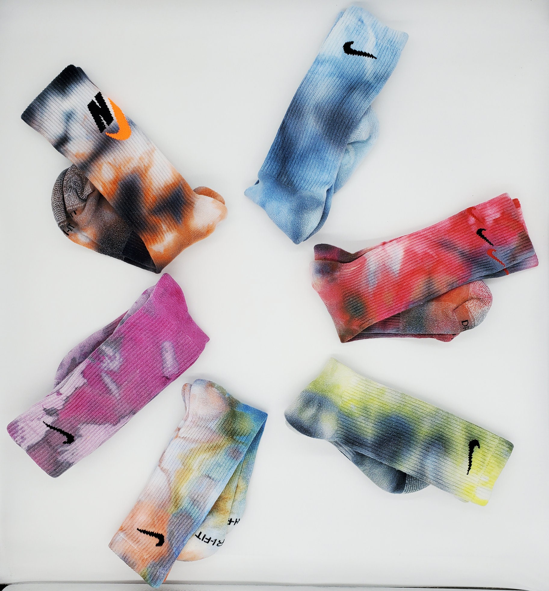 the dye lab nike socks