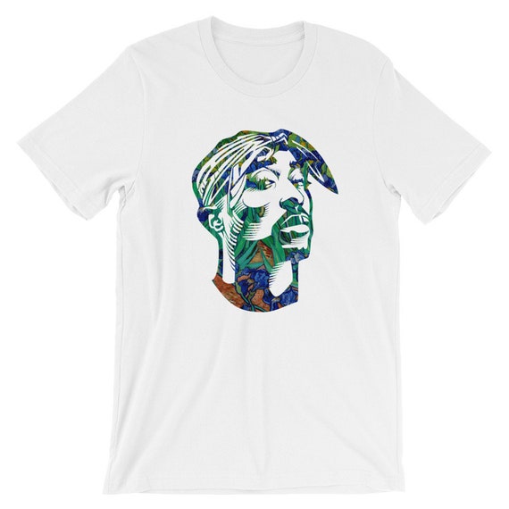 Tupac Shakur Bandana T-shirt Van Gogh 