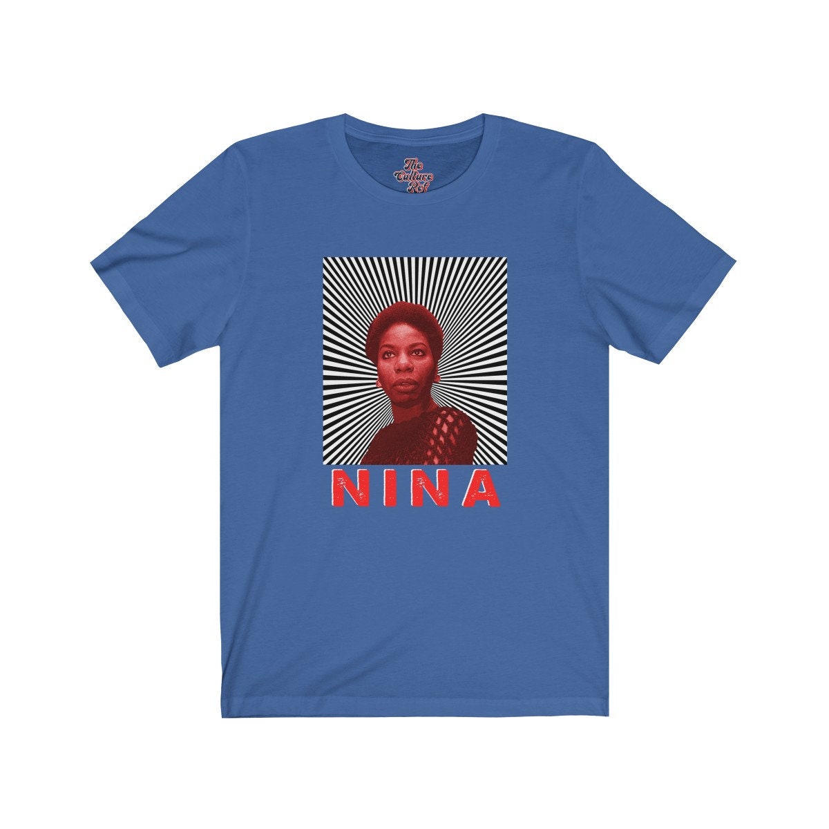 Nina Simone Red Tint with Sunrays T-shirt Unisex Soul Music | Etsy