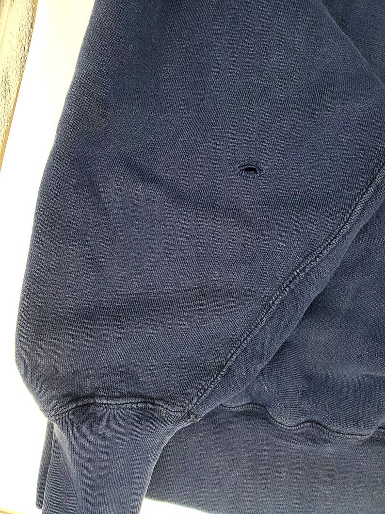 Vintage 70s 80s Champion Reverse Weave Warmup Navy Blue Hoodie - Etsy